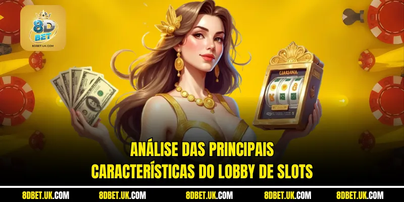 Análise das principais características do lobby de slots